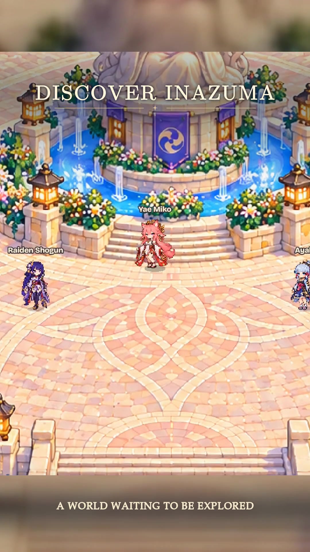 Watch real gameplay from Genshin Pixel Impact